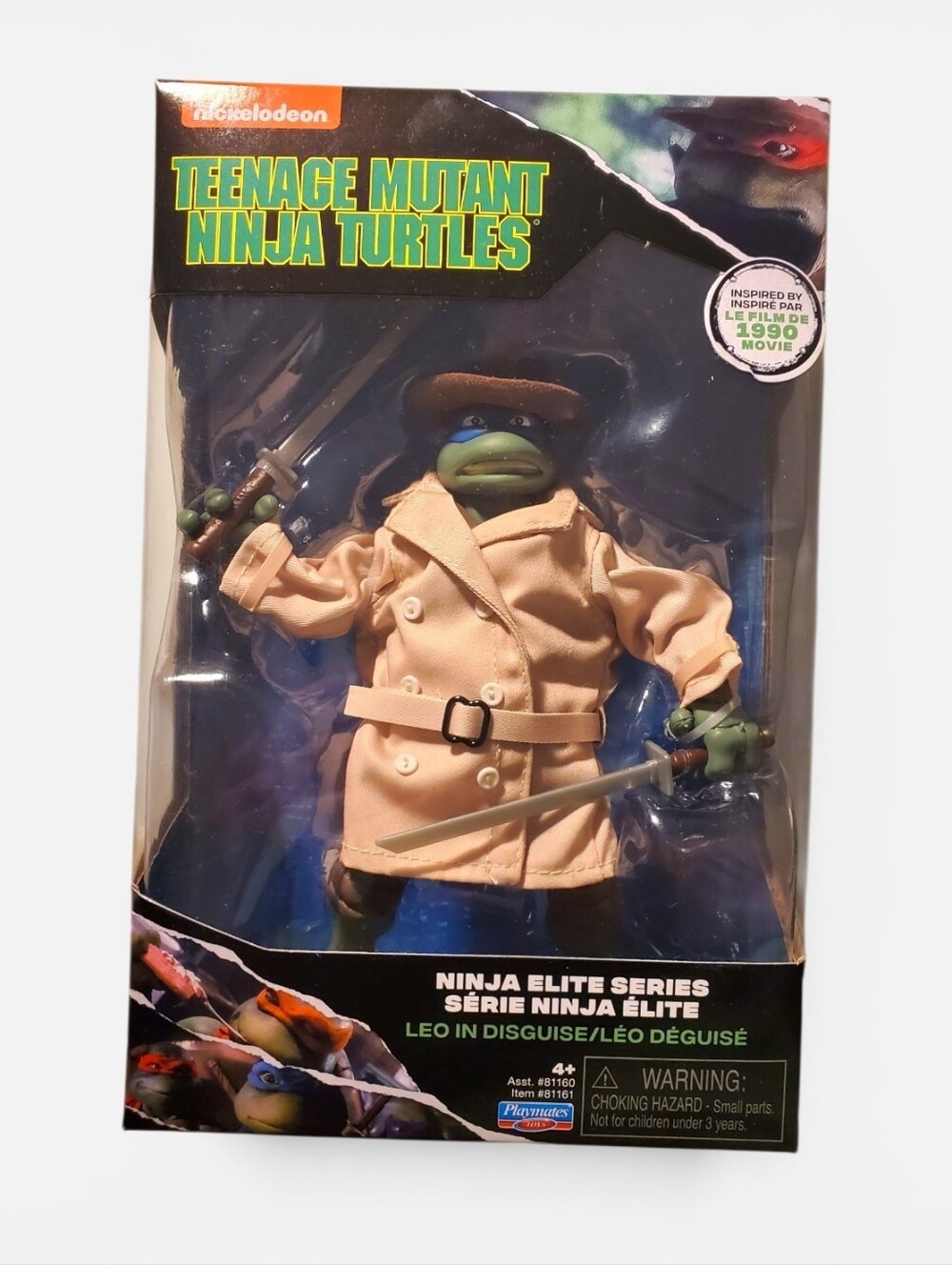 NWT Nickelodeon Teenage Mutant Ninja Turtles Ninja Elite Series Leo in Disguise